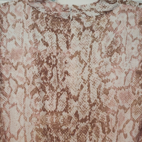 NWT Wayf Snakeskin Dress - Picture 6 of 6